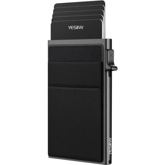Slim Wallet -Card Holder RFID Blocking Minimalist Business Credit Card Wallet
